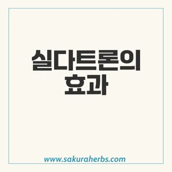 실다트론: 현대 남성을 위한 효과적인 발기부전 및 조루 치료법