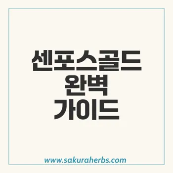 센포스골드: 실데나필 100mg 의 효능과 안전한 복용법