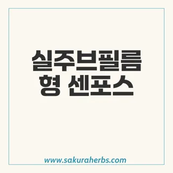 실주브필름형, 발기부전 치료를 위한 효과적인 선택은 센포스