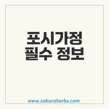 포시가정: 제2형 당뇨병 치료를 위한 필수 의약품 정보 및 사용법